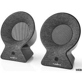 DIFFUSORE PC NEDIS FSBS120ATALTOPARLANTE BT 30W STEREO ANTRACITE